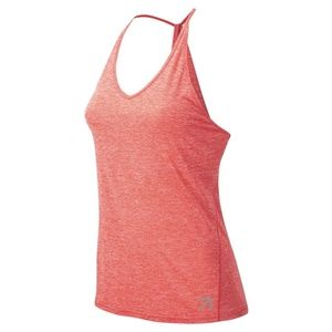 New Balance x J. Crew Heather Red Free Flow Tank